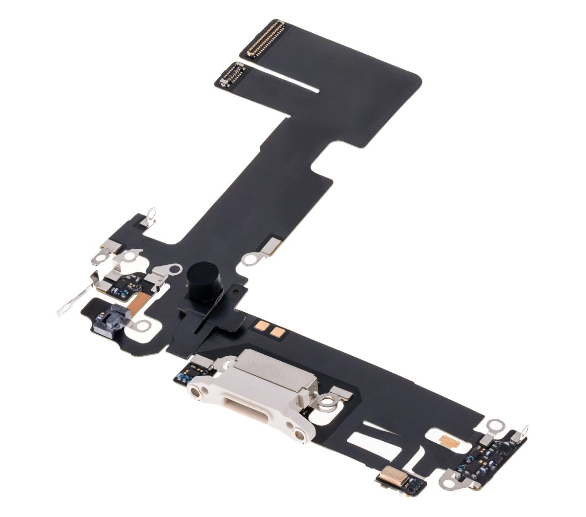 Iphone 13 ile Uyumlu Şarj Portu Esnek Kablosu Premium Starlight ile Uyumlu - Görsel 4