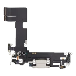 Iphone 13 ile Uyumlu Şarj Portu Esnek Kablosu ile Uyumlu Kullanılmış  Çekme Starlight - Görsel 5