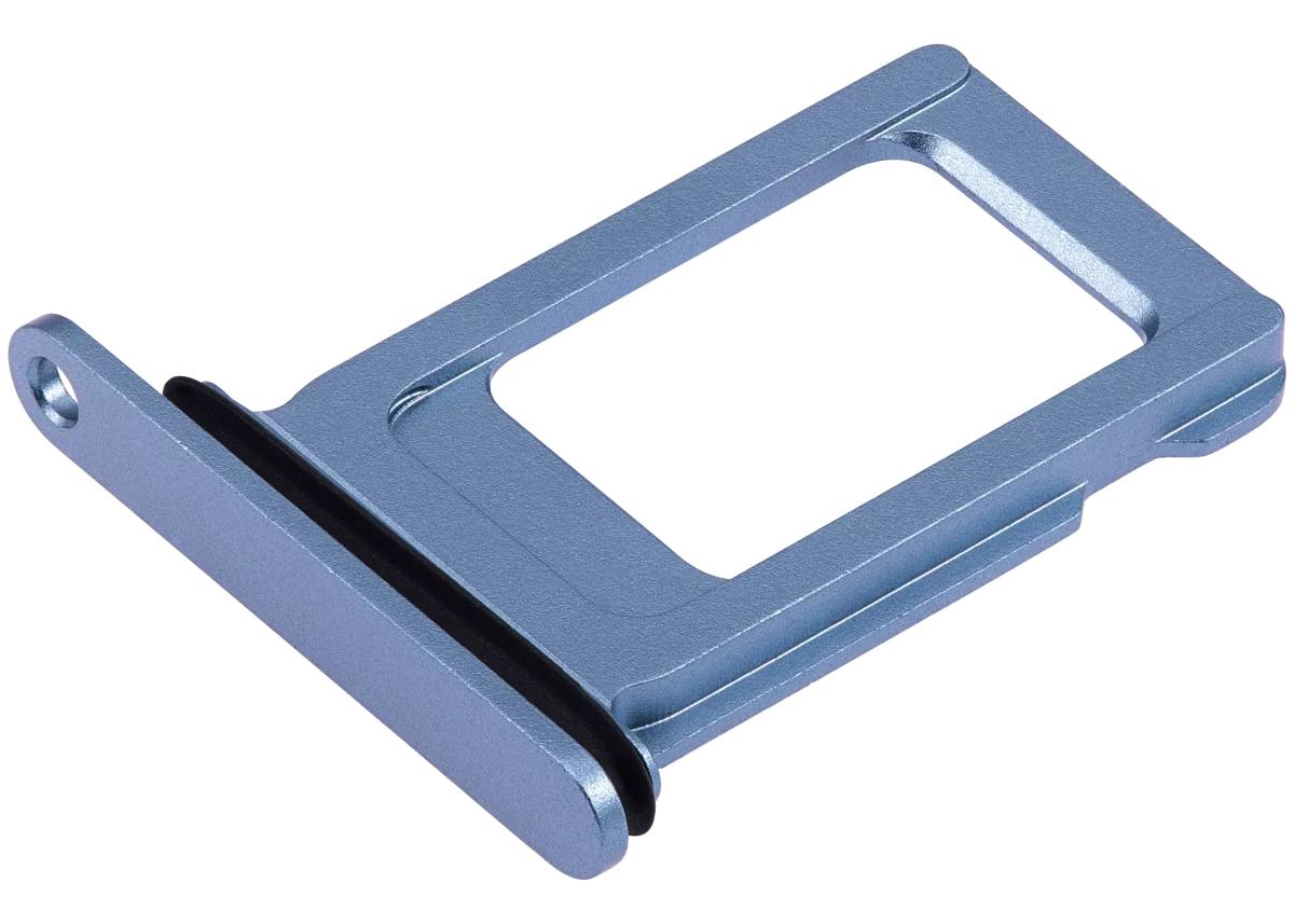 Iphone 14 Plus ile Uyumlu / 14 Plus ile Uyumlu Tek Sim Kart Tepsisi Mavi - Görsel 3