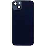 Iphone 14 Plus ile Uyumlu Arka Cam Çelik Plakalı Kablosuz NFC Şarj MagSafe Mıknatıs ve El Feneri Esnek ile Uyumlu Full Gece ​​Yarısı - Görsel 3