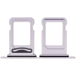 Iphone 14 Plus ile Uyumlu Çift Sim Kart Tepsisi / 14 Plus ile Uyumlu Mor - Görsel 2