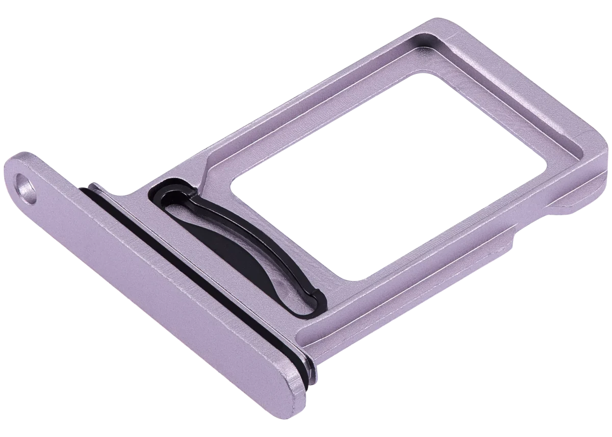 Iphone 14 Plus ile Uyumlu Çift Sim Kart Tepsisi / 14 Plus ile Uyumlu Mor - Görsel 3