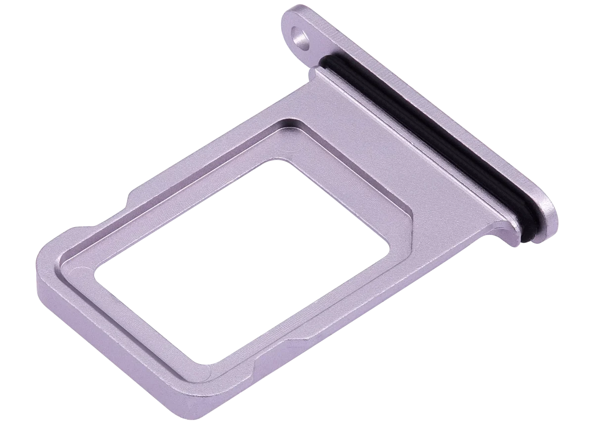 Iphone 14 Plus ile Uyumlu Çift Sim Kart Tepsisi / 14 Plus ile Uyumlu Mor - Görsel 4