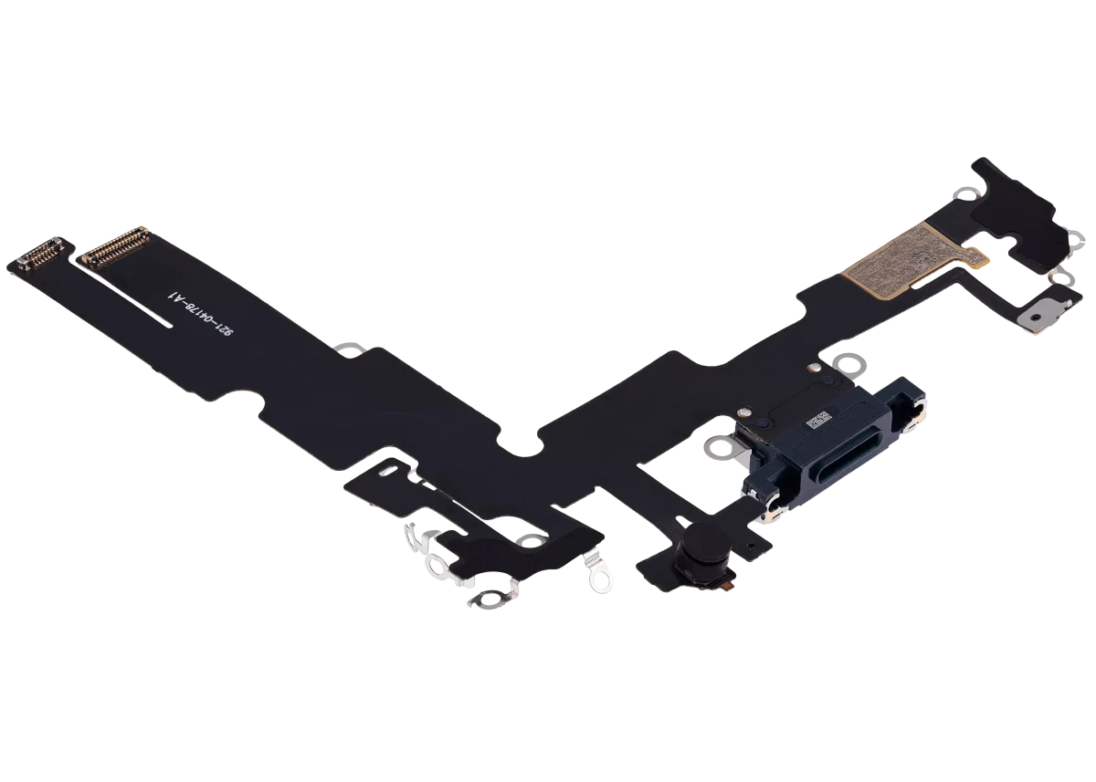 Iphone 14 Plus ile Uyumlu Şarj Portu Esnek Kablosu Aftermarket Plus Midnight ile Uyumlu - Görsel 4