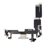 Iphone 14 Plus ile Uyumlu Şarj Portu Esnek Kablosu Plus Starlight ile Uyumlu