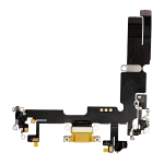 Iphone 14 Plus ile Uyumlu Şarj Portu Esnek Kablosu Premium Sarı ile Uyumlu