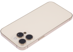 Iphone 14 Pro Max ile Uyumlu Arka Muhafaza Küçük Önceden Takılmış Uluslararası Sürüm Logo Yok Plus Gold ile Uyumlu - Görsel 4