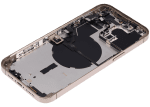 Iphone 14 Pro Max ile Uyumlu Arka Muhafaza Küçük Önceden Takılmış Uluslararası Sürüm Logo Yok Plus Gold ile Uyumlu - Görsel 5