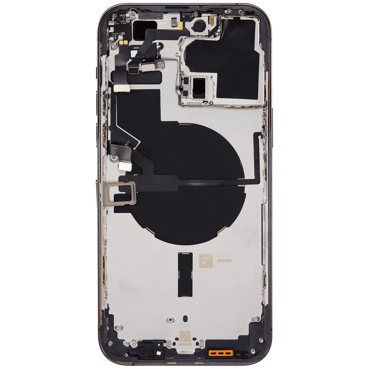 Iphone 14 Pro Max ile Uyumlu Arka Muhafaza Küçük Önceden Takılmış Uluslararası Sürüm Logo Yok Plus Koyu Mor ile Uyumlu - Görsel 4