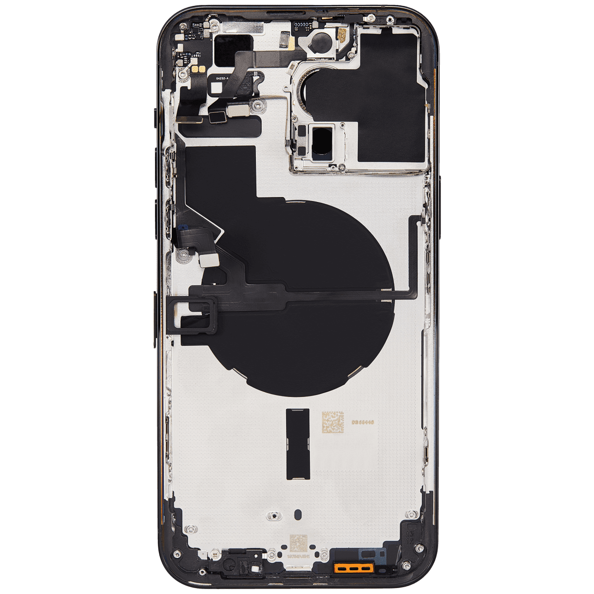 Iphone 14 Pro Max ile Uyumlu Arka Muhafaza Küçük Önceden Takılmış Uluslararası Sürüm Logo Yok Plus Uzay Siyahı ile Uyumlu - Görsel 3