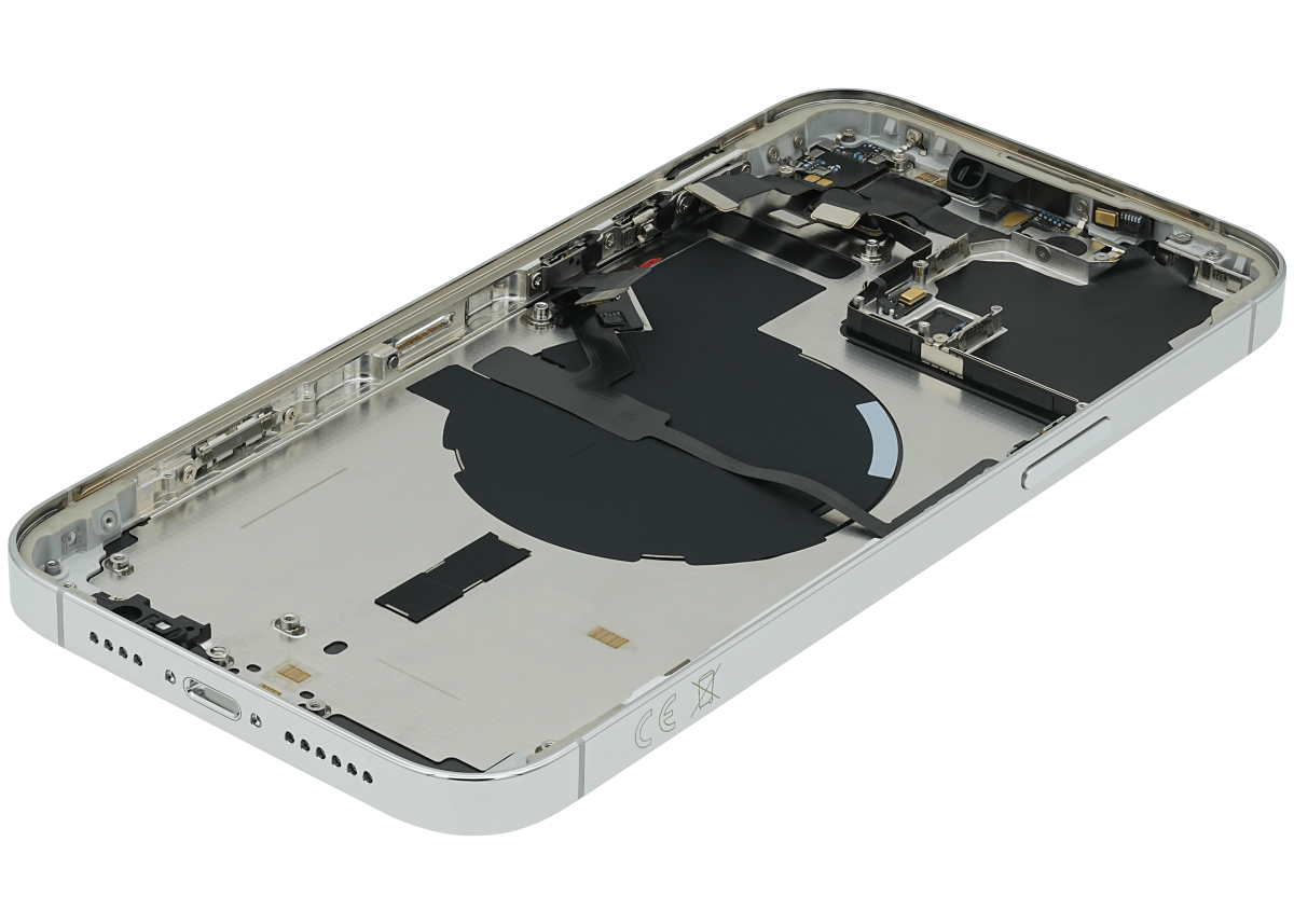 Iphone 14 Pro Max ile Uyumlu Arka Muhafaza Küçük Önceden Takılmış Uluslararası Sürüm ile Uyumlu Kullanılmış  Çekme: Sınıf A Gümüş - Görsel 5