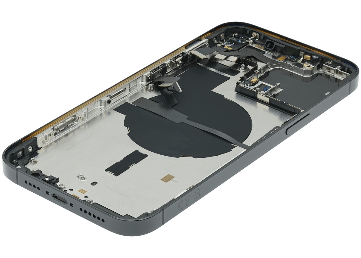 Iphone 14 Pro Max ile Uyumlu Arka Muhafaza Küçük Önceden Takılmış Uluslararası Sürüm ile Uyumlu Kullanılmış  Çekme: Sınıf A Uzay Siyahı - Görsel 5
