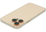 Iphone 14 Pro Max ile Uyumlu Arka Muhafaza Küçük Önceden Takılmış ile Uyumlu Uluslararası Sürüm Kullanılmış  Çekme: Sınıf A Gold - Görsel 4