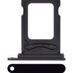 Iphone 14 Pro Max ile Uyumlu Çift Sim Kart Tepsisi / 14 Pro Max Uzay Siyahı ile Uyumlu