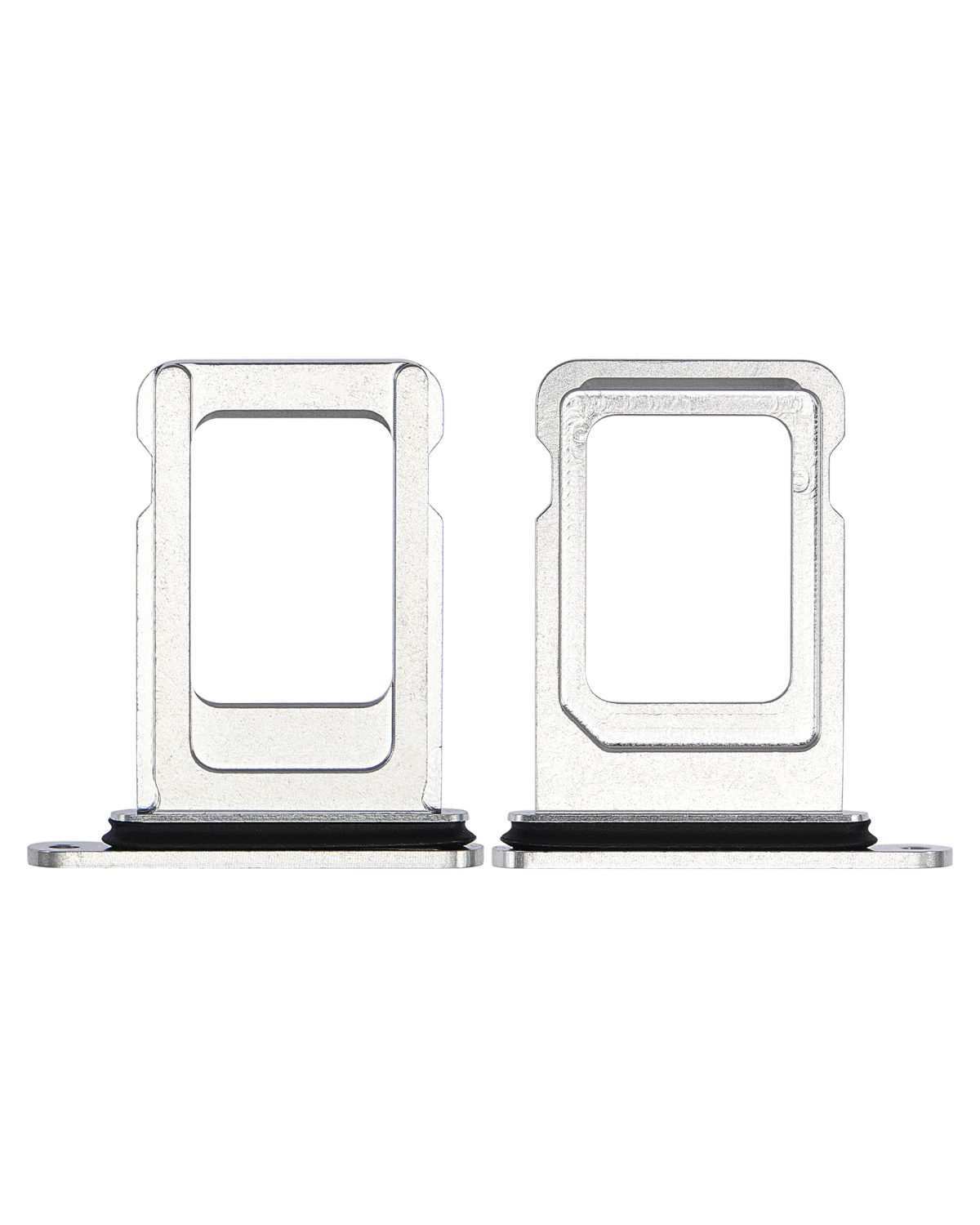 Iphone 14 Pro Max ile Uyumlu Tek Sim Kart Tepsisi / 14 Pro Max Gümüş ile Uyumlu - Görsel 2