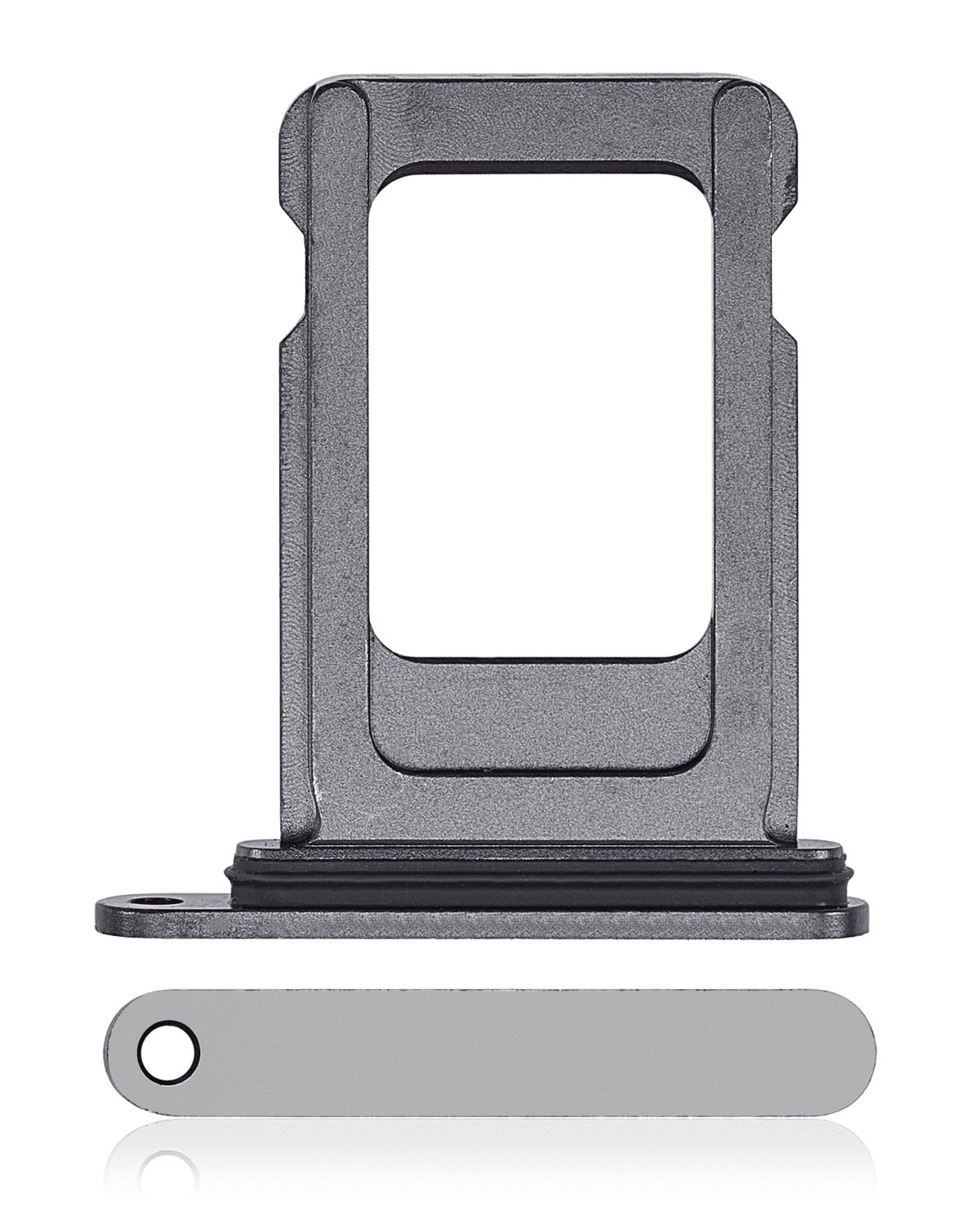 Iphone 14 Pro Max ile Uyumlu Tek Sim Kart Tepsisi / 14 Pro Max Uzay Siyahı ile Uyumlu