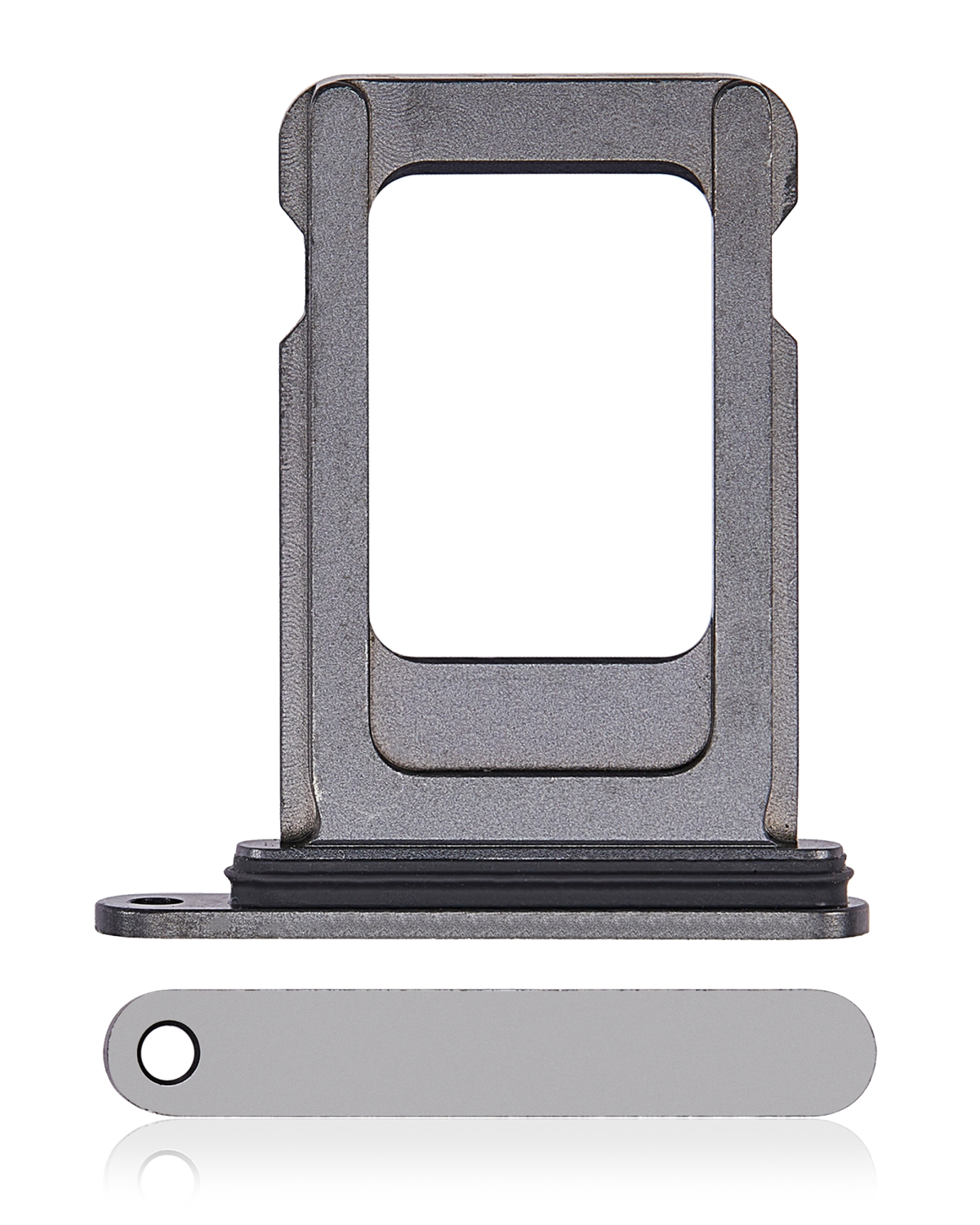Iphone 14 Pro Max ile Uyumlu Tek Sim Kart Tepsisi / 14 Pro Max Uzay Siyahı ile Uyumlu - Görsel 5