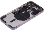 Iphone 14 Pro ile Uyumlu Arka Muhafaza Küçük Önceden Takılmış Uluslararası Sürüm Logo Yok Plus Koyu Mor ile Uyumlu - Görsel 5