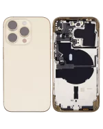 Iphone 14 Pro ile Uyumlu Arka Muhafaza Küçük Önceden Takılmış Uluslararası Sürüm ile Uyumlu Kullanılmış  Çekme: Sınıf A Gold - Görsel 2