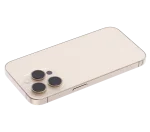 Iphone 14 Pro ile Uyumlu Arka Muhafaza Küçük Önceden Takılmış Uluslararası Sürüm ile Uyumlu Kullanılmış  Çekme: Sınıf A Gold - Görsel 4