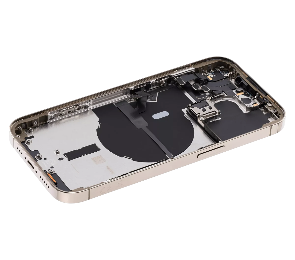 Iphone 14 Pro ile Uyumlu Arka Muhafaza Küçük Önceden Takılmış Uluslararası Sürüm ile Uyumlu Kullanılmış  Çekme: Sınıf A Gold - Görsel 5