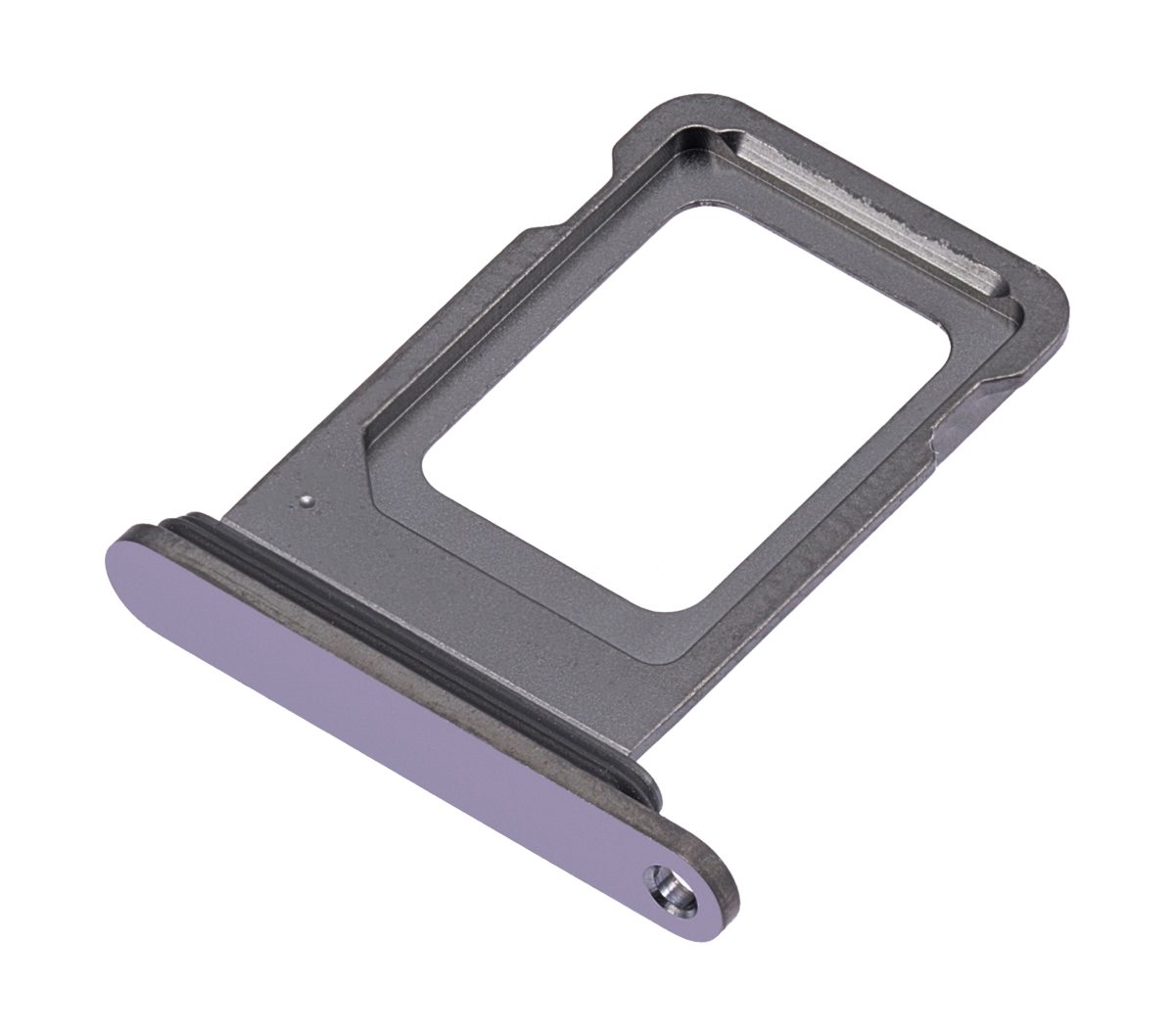 Iphone 14 Pro ile Uyumlu Çift Sim Kart Tepsisi / 14 Pro Max Derin Mor ile Uyumlu - Görsel 3