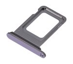 Iphone 14 Pro ile Uyumlu Çift Sim Kart Tepsisi / 14 Pro Max Derin Mor ile Uyumlu - Görsel 3