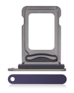 Iphone 14 Pro ile Uyumlu Çift Sim Kart Tepsisi / 14 Pro Max Derin Mor ile Uyumlu - Görsel 5