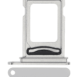 Iphone 14 Pro ile Uyumlu Çift Sim Kart Tepsisi / 14 Pro Max Gümüş ile Uyumlu