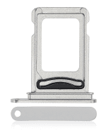 Iphone 14 Pro ile Uyumlu Çift Sim Kart Tepsisi / 14 Pro Max Gümüş ile Uyumlu