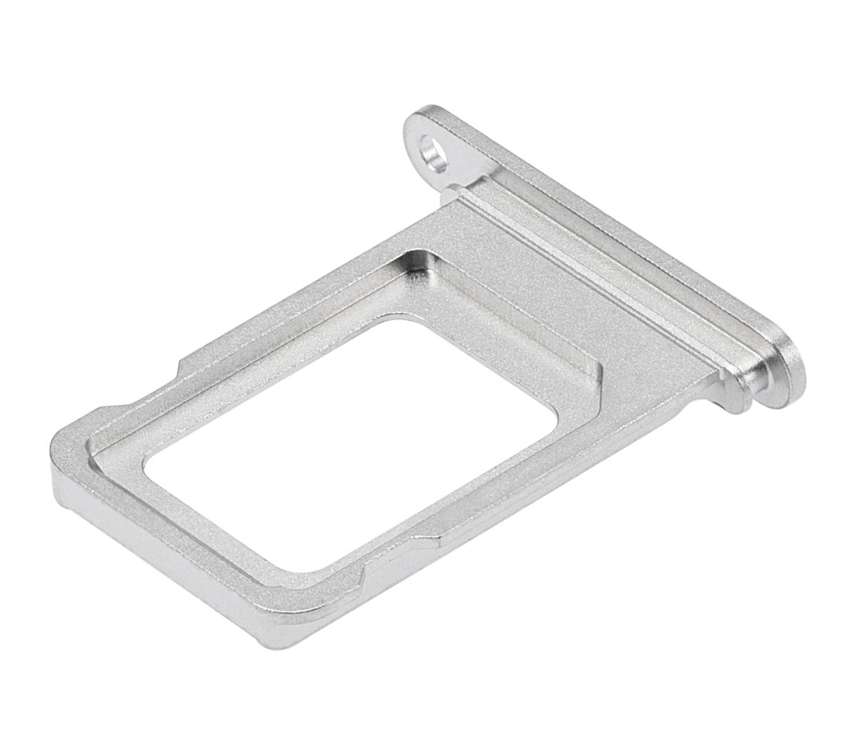 Iphone 14 Pro ile Uyumlu Çift Sim Kart Tepsisi / 14 Pro Max Gümüş ile Uyumlu - Görsel 4