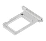 Iphone 14 Pro ile Uyumlu Çift Sim Kart Tepsisi / 14 Pro Max Gümüş ile Uyumlu - Görsel 4