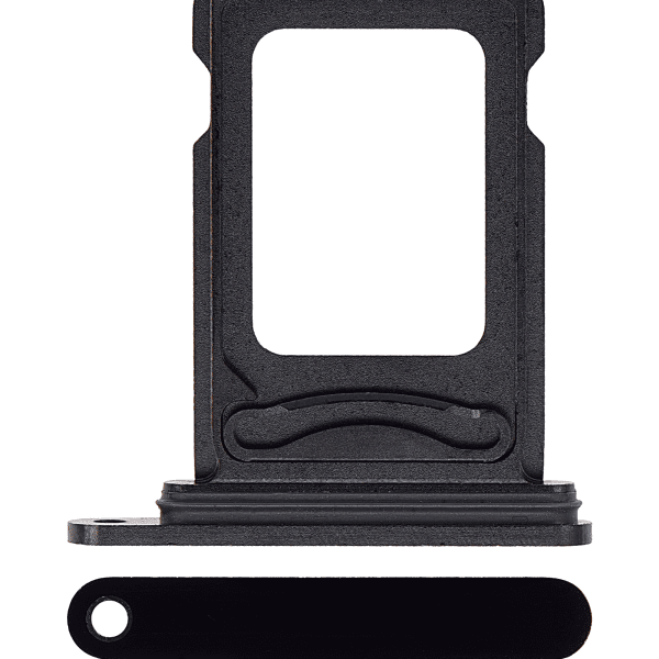 Iphone 14 Pro ile Uyumlu Çift Sim Kart Tepsisi / 14 Pro Max Uzay Siyahı ile Uyumlu