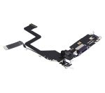 Iphone 14 Pro ile Uyumlu Şarj Portu Esnek Kablosu Premium Derin Mor ile Uyumlu - Görsel 3