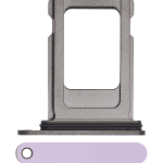 Iphone 14 Pro ile Uyumlu Tek Sim Kart Tepsisi / 14 Pro Max Derin Mor ile Uyumlu