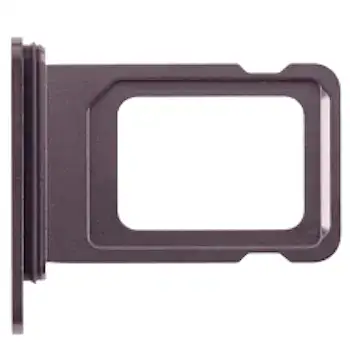 Iphone 14 Pro ile Uyumlu Tek Sim Kart Tepsisi / 14 Pro Max ile Uyumlu Orijinal  Mor