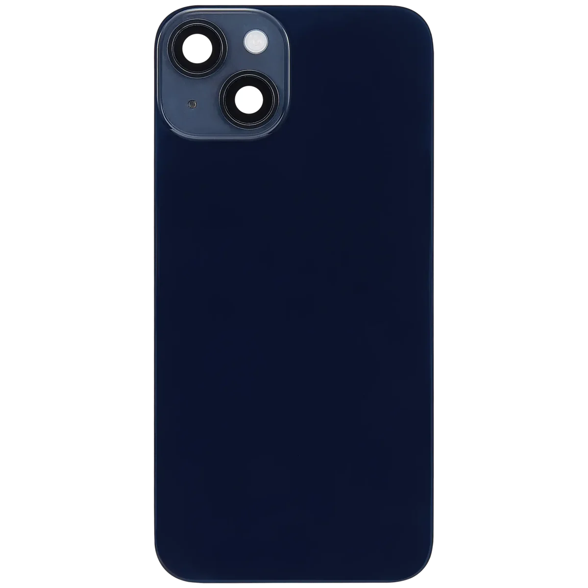 Iphone 14 ile Uyumlu Arka Cam Çelik Plakalı Kablosuz NFC Şarj MagSafe Mıknatıs ve El Feneri Esnek ile Uyumlu Full A Sınıfı Gece ​​Yarısı - Görsel 3