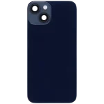 Iphone 14 ile Uyumlu Arka Cam Çelik Plakalı Kablosuz NFC Şarj MagSafe Mıknatıs ve El Feneri Esnek ile Uyumlu Full A Sınıfı Gece ​​Yarısı - Görsel 3