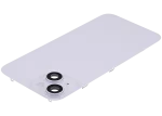 Iphone 14 ile Uyumlu Arka Cam Çelik Plakalı Kablosuz NFC Şarj MagSafe Mıknatıs ve El Feneri Esnek ile Uyumlu Full Mor - Görsel 5