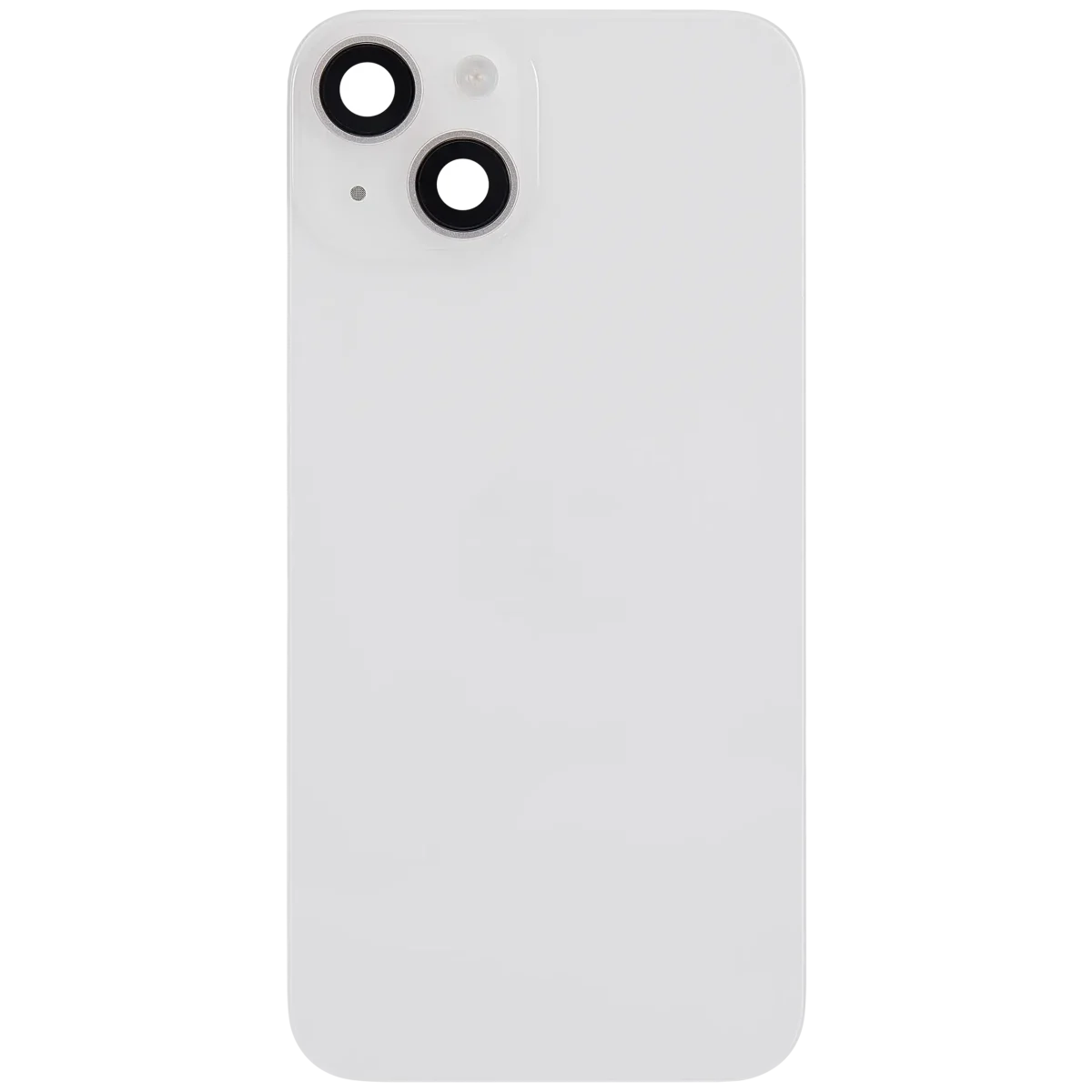 Iphone 14 ile Uyumlu Arka Cam Çelik Plakalı Kablosuz NFC Şarj MagSafe Mıknatıs ve El Feneri Esnek ile Uyumlu Full Starlight - Görsel 3
