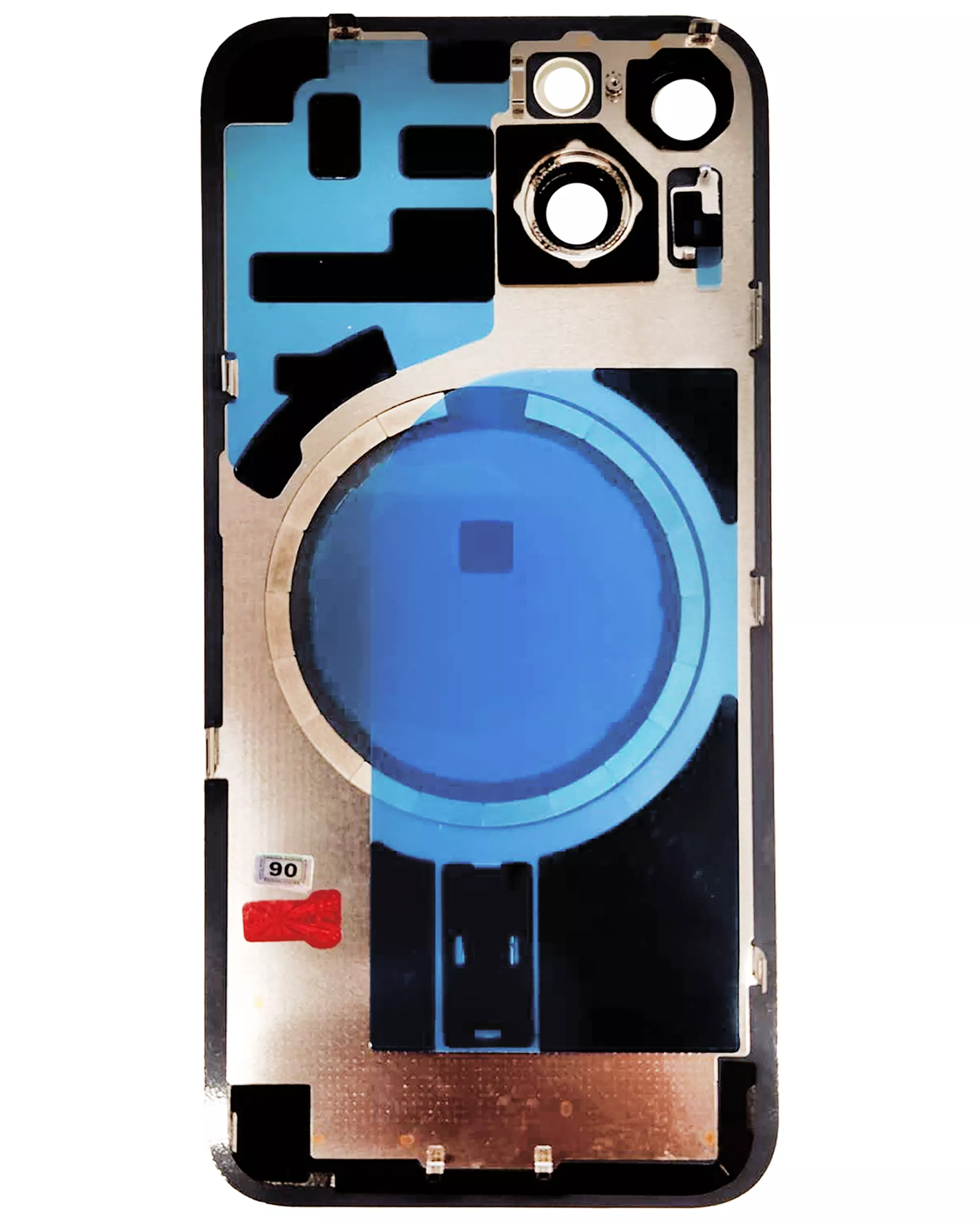 Iphone-14-ile-Uyumlu-Arka-Cam-Celik-Plakali-MagSafe-Miknatis-Onceden-Takilmis-Kapak-Kirmizi-3 Iphone 14 ile Uyumlu Arka Cam Çelik Plakalı MagSafe Mıknatıs Önceden Takılmış Kapak Kırmızı - Görsel 3
