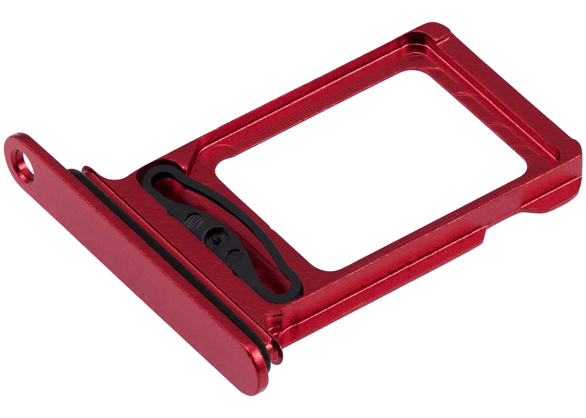 Iphone 14 ile Uyumlu Çift Sim Kart Tepsisi / 14 Plus Kırmızı ile Uyumlu - Görsel 3