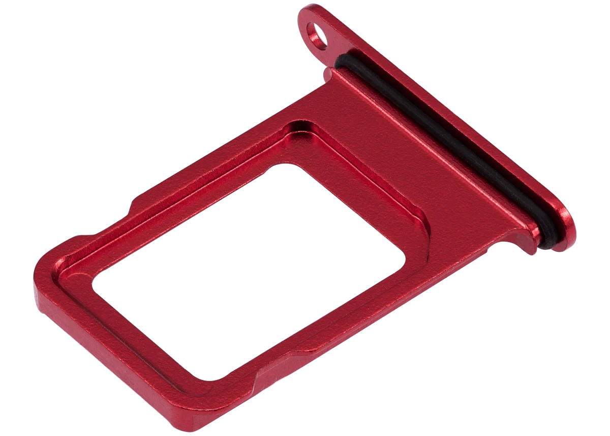 Iphone 14 ile Uyumlu Çift Sim Kart Tepsisi / 14 Plus Kırmızı ile Uyumlu - Görsel 4