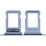 Iphone 14 ile Uyumlu Çift Sim Kart Tepsisi / 14 Plus Mavi ile Uyumlu - Görsel 2