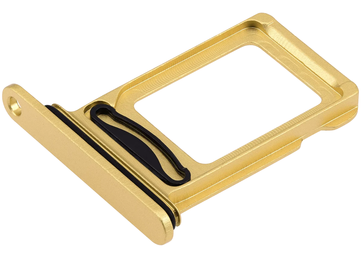 Iphone 14 ile Uyumlu Çift Sim Kart Tepsisi / 14 Plus Sarı ile Uyumlu - Görsel 3