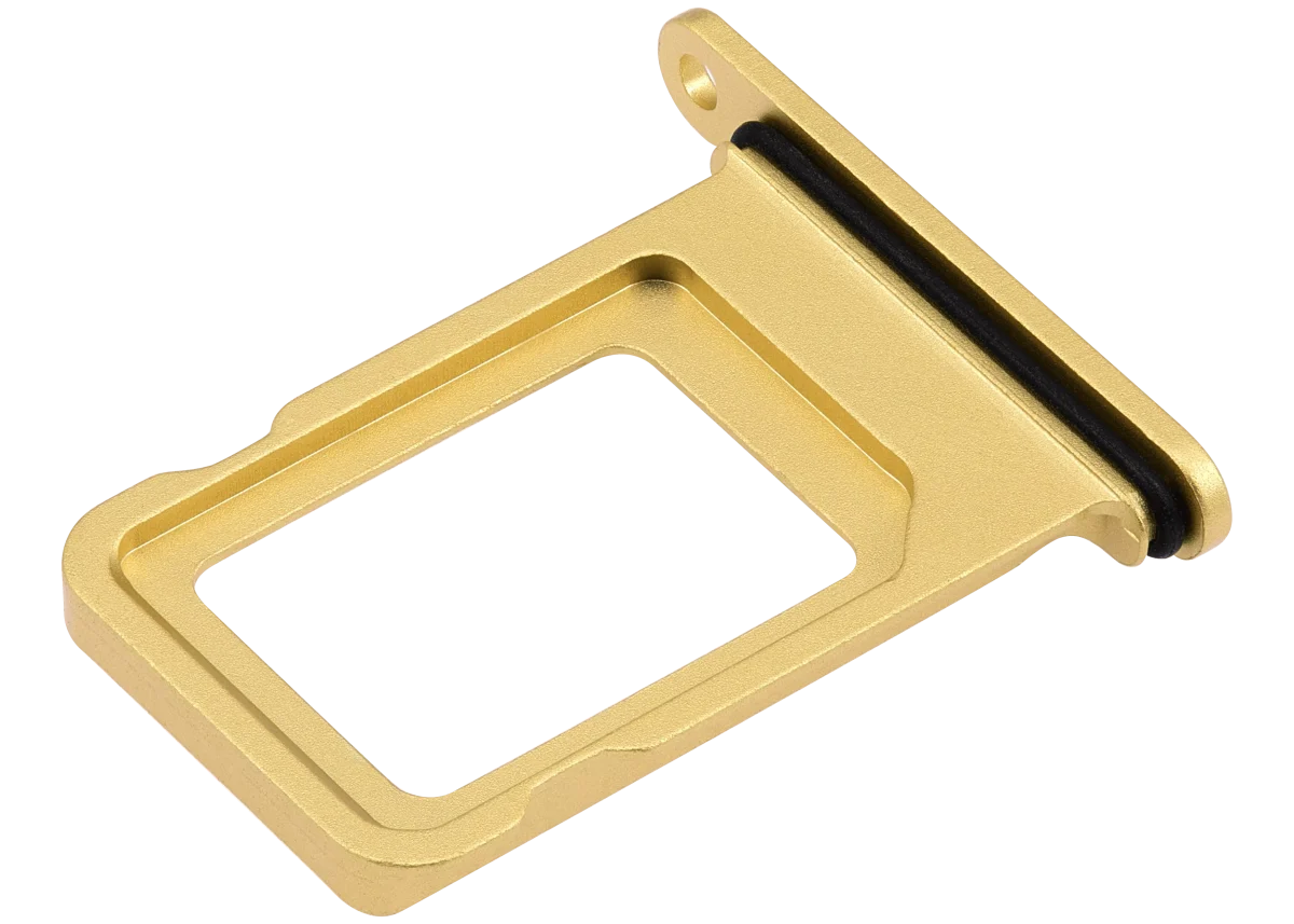 Iphone 14 ile Uyumlu Çift Sim Kart Tepsisi / 14 Plus Sarı ile Uyumlu - Görsel 4