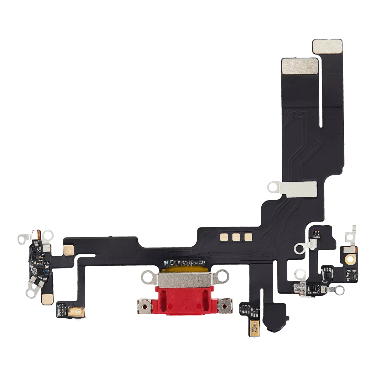 Iphone 14 ile Uyumlu Şarj Portu Esnek Kablosu Aftermarket Plus Kırmızı ile Uyumlu