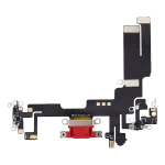 Iphone 14 ile Uyumlu Şarj Portu Esnek Kablosu Aftermarket Plus Kırmızı ile Uyumlu