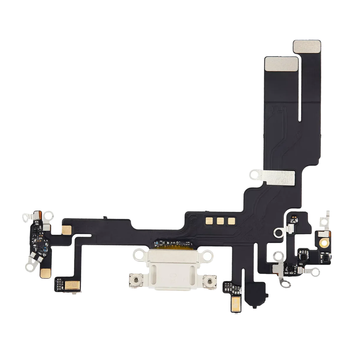 Iphone 14 ile Uyumlu Şarj Portu Esnek Kablosu Aftermarket Plus Starlight ile Uyumlu