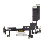 Iphone 14 ile Uyumlu Şarj Portu Esnek Kablosu Aftermarket Plus ile Uyumlu Mor